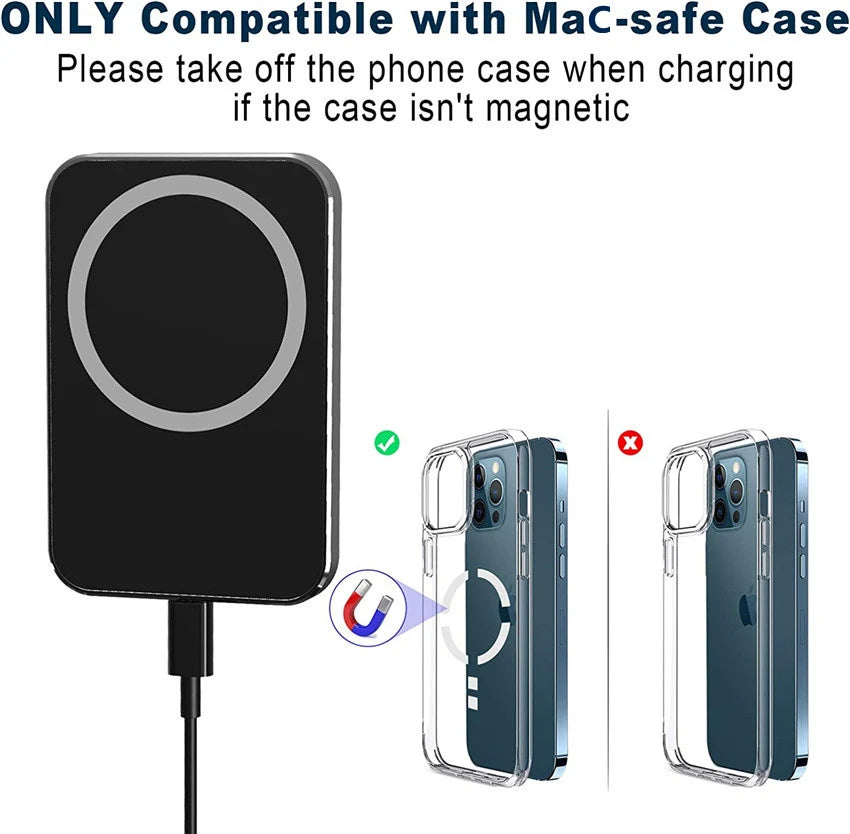 40W Magnetic Wireless Car Charger for MacSafe