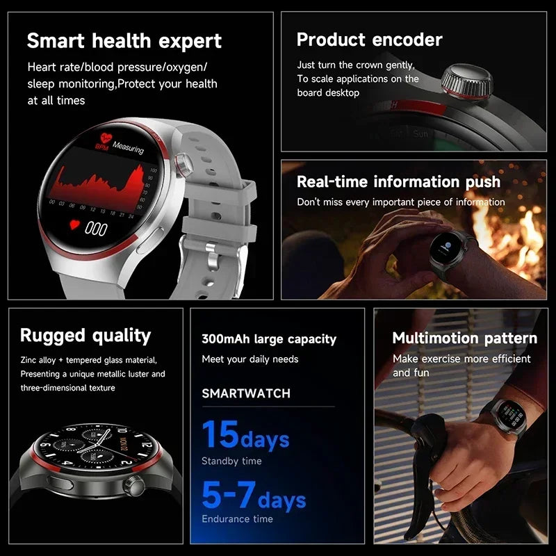 Xiaomi Watch 4 PRO Smart Watch with AMOLED Screen & Bluetooth