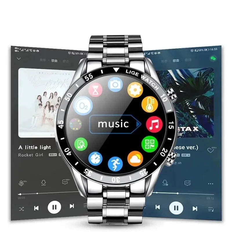 Smart Watch with Touch Screen & Bluetooth Call