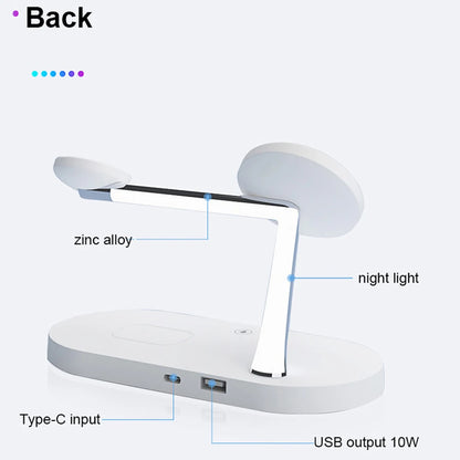 3 in 1 Wireless Charger Magnetic Stand